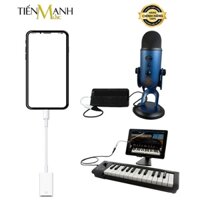 Dây Cáp OTG Kết nối Micro, Đàn Organ, Piano Với Mọi Điện Thoại, Smartphone OTG600 - USB Camera Adapter Mic Microphone