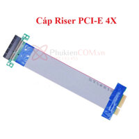 Dây cáp Riser PCI-E 4X đực-cái cho máy chủ Server, PC Card LAN RAID HDD SSD, LAN BootROM