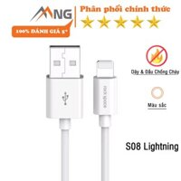 Dây cáp sạc cho iphone rock space Lightning S08 độ dài 100cm