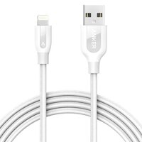 Dây Cáp Sạc Lightning Dành Cho iPhone Anker PowerLine+ 1.8m (Kèm Bao Da) - A8122 - Hàng Chính Hãng