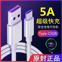 Dây Cáp Sạc Nhanh 5a Cho Android Type C SAMSUNG Xiaomi OPPO Flash Realme Asus SONY Huawei HTC Redmi