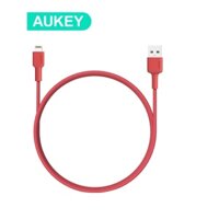 Dây cáp sạc nhanh AUKEY CB-BAL6 2.4A USB-A TO Lightning dây sạc 1.2m APPLE MFI chứng nhậncho iPhone 14 13 pro 12 Xs Max Xr X 8 7 Plus iPad