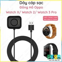 Dây Cáp Sạc Nhanh Đồng Hồ Thông Minh Oppo Watch X/ Watch 2/ Watch 3 Pro nhỏ gọn độ dài 1m