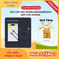 Dây cáp sạc nhanh [Baseus]thích hợp cho iPhone 13 Pro Max 12 11 X XR XS 8 7 6s 6 iPad