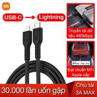 Dây cáp sạc siêu bền USB-C to Lightning Xiaomi Zmi chuẩn MFI GL870 dài 1m