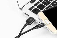 Dây Cáp Sạc USB Type-C Hoco X14 1m Đen - Hàng Chính Hãng