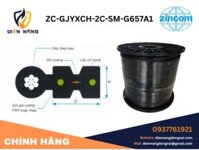 Dây cáp sợi quang ZC-GJYXCH-2C-SM-G657A1, dùng cho viễn thông hãng Zincom
