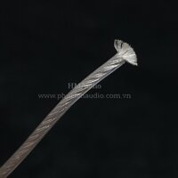 Dây cáp tai nghe đồng mạ bạc OFC đường kính 1.8mm