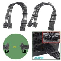 Dây Cáp Thẻ Đồ Họa Mở Rộng 16pin Sang 2x 8pin gpu 12vhpwr pcie5 0