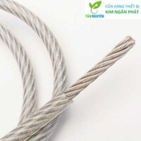 Dây Cáp Thép Bọc Nhựa PVC Phi 3 mm