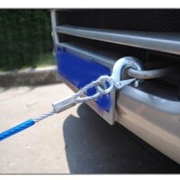 Dây Cáp Thép Cứu Hộ Kéo Xe Hơi Ô Tô Dài 5m chịu lực đến 7 tấn