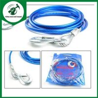 Dây cáp thép cứu hộ kéo xe hơi ô tô dài đến 5m tải trọng đến 7 tấn _ TKDN
