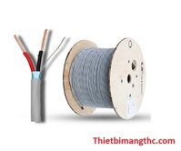 Dây, cáp tín hiệu điều khiển chống nhiễu 2 lõi, 0.75mm2 (LS-SDC-02-075-VV) cuộn 500m cao cấp