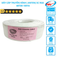 DÂY CÁP TRUYỀN HÌNH ( ANTEN ) 5C RG6 48TIM 100YA - HÀNG CHÍNH HÃNG