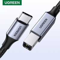 Dây Cáp Ugreen USB C Sang USB Type B 2.0 Cho Máy In MacBook Pro HP Canon Epson Dell