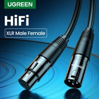 Dây Cáp Ugreen XLR Nối Dài Cho Bộ Khuếch Đại Âm Thanh Karaoke