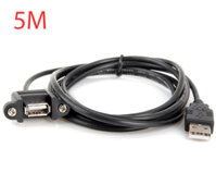 Dây cáp USB 2.0 nối dài đầu đực đầu cái bắt vít 5M