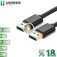 Dây cáp USB 3.0 2 đầu đực Ugreen dài từ 0.5m đến 2m