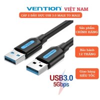 Dây cáp USB 3.0 hai đầu đực Vention dài 1.5m - 3m tốc độ 5Gbps kết nối TV box, HDD box, camera....