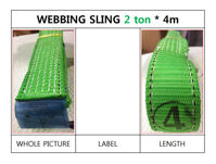 Dây cáp vải cẩu hàng 2 tấn-4M Hàn Quốc