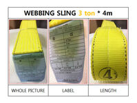 Dây cáp vải cẩu hàng 3 tấn-4M Hàn Quốc