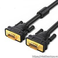 Dây cáp VGA 3+6C dài 2M cho Màn Hình, Máy Chiếu Chính Hãng Ugreen 11646 Cao Cấp