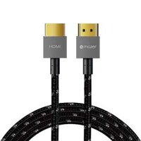 Dây cáp Mazer/M-HDMI-UT300/UltraThin HDMI 4k/60Hz/HDMI2.0/18Gbps/3.0M Black Nylon Cable - Black màu BLACK mã M-HDMI-UT300 8881304542982