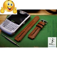 DÂY CASIO AE1200 DA BÒ THẬT NÂU ĐỎ - RAM BLACKBERRY- RAM LEATHER .