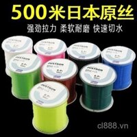 Dây Câu 500m Dây Chính Dây Nylon Dây Ném Cần Dụ Đá Câu Cá Nhật Bản Nhập Khẩu Đài Loan Dây Câu Cá