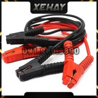 Dây câu bình ắc quy ô tô lõi đồng - 500Ah, 1000Ah kích điện ắc quy cứu hộ ô tô 2.2 mét ( 1 bộ 2 day)