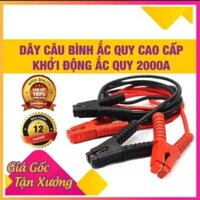 Dây câu bình ắc quy xe ôtô ,xe máy chuyên dụng dây dài 4 mét 2000AMP