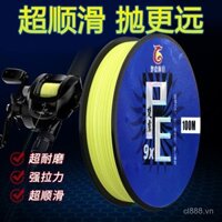 Dây câu ngựa Dali, dây chính 9, dây PE bện 500m dây câu, dây mồi 1000m dây câu, dây câu siêu bền