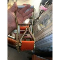 Dây Chằng Hàng Tăng Đơ Vải Dây đai buộc hàng hóa hành lý có khóa kim loại chất lượng cao cao