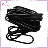 Dây chống sốc 10mm x 10 mét Dây Bungee Dây chống sốc đàn hồi màu đen Thuyền biển