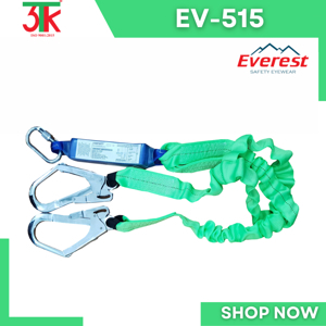 Dây chống sốc 2 móc nhôm Everest EV 518