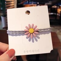Dây chun buộc tóc hoa cúc phong cách Hàn Quốc cực xinh xắn dáng yêu S18 - S18 Xanh Dương
