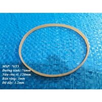 Dây chun vòng 76Y3 - 0.5kg /385 chiếc (ĐK:76mm, Nửa CV:120mm, độ dày: 1,2mm, Bản rộng:3mm)
