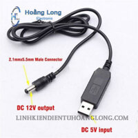 Dây Chuyển 5V Sang 12V USB Tăng Áp B310/B315