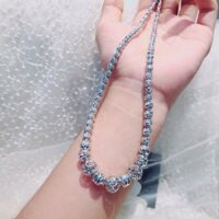 Dây chuyền bạc 925 : dây chuyền châu bi kim tiền