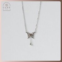 Dây chuyền bạc 925 Lupe Jewelry mặt Butterfly