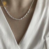Dây chuyền bạc bi đa giác - NQ Jewelry