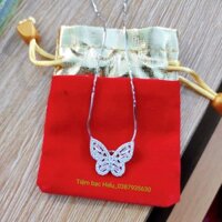 Dây Chuyền Bạc Bướm Siêu Xinh ( Trang sức HSJ _ Cam kết uy tín và chất lượng )