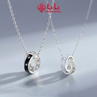 Dây chuyền bạc cặp đôi LiLi S925 cao cấp hình ánh sao Cyrus LILI_106226