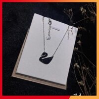 Dây chuyền bạc- Dây  chuyền thiên nga đen sang trọng, quyến rũ BẠC CHUẨN