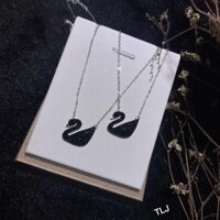Dây chuyền bạc- Dây thiên nga đen đẳng cấp, huyền bí BẠC ĐẸP