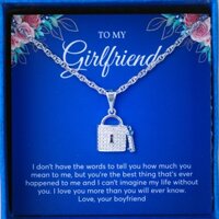 Dây Chuyền Bạc Duy Hiển Tặng Bạn Gái Hình Chìa Khóa Key Lock Ý Nghĩa Mở Khóa Cửa Trái Tim Nàng