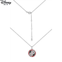 Dây chuyền bạc Marvel Disney, bạc S925, vòng cổ nam, Deadpool và Wolverrine, đá zirconia SMV-1543