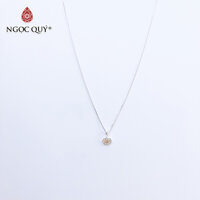 Dây chuyền bạc mặt khóa như ý - Ngọc Quý Gemstones