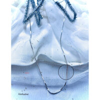 Dây chuyền bạc mì thuôn Ý S925