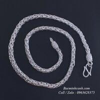 Dây chuyền bạc nam cao cấp DCN012